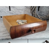 Alte Schublade/Schubfach Aus Holz Aufbewahrung Sammel-Box Tablett von Gernewieder