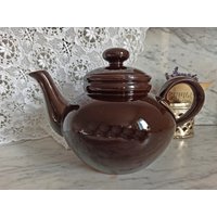 Alte Teekanne/Keramik Ironware Kanne Kaffeekanne von Gernewieder