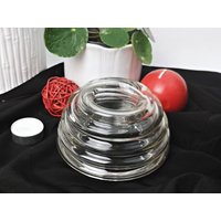 Kerzenhalter Für Teelicht , Kerzenständer Aus Glas/1990Er Kerzenhalter Für Teelicht , Kerzenständer Aus Glas/1990Er von Gernewieder