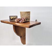 Kleines Küchenregal Aus Holz/Regal Bord Primitives Küchenbord von Gernewieder