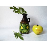 Retro Vase - Mid Century Sammlervase Jahrgang 1960Er, Strehla von Gernewieder