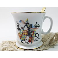 Theo Kühn Burgwindheim/Eckartsburger Kaffeetopf Becher Kaffeebecher Tassenpott Kaffeetasse von Gernewieder