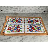 Vintage Geschirrtuch/Retro Trockentuch Küchentuch 1970Er Jahre Second Hand von Gernewieder