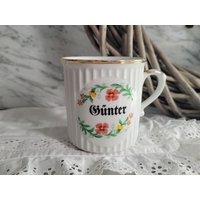 Vintage Kaffeebecher/"Günter" Kaffeetasse Cssr Porzellan Geschenk Für Günter Vintage Kaffeebecher/"Günter" Kaffeetasse Cssr Porzellan Geschenk Für Günter von Gernewieder