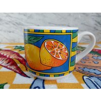 Vintage Kaffeetasse/Bunter Kaffeebecher Große Tasse Vintage Kaffeetasse/Bunter Kaffeebecher Große Tasse von Gernewieder