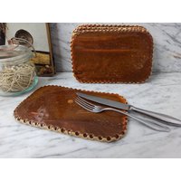 Vintage Schneidebrett/1 Frühstücksbrett Aus Ton Keramik Steinzeug Steingut Vintage Schneidebrett/1 Frühstücksbrett Aus Ton Keramik Steinzeug Steingut von Gernewieder