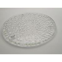 Vintage Tortenplatte/Kuchenteller Aus Glas Kuchenplatte Der Ddr von Gernewieder