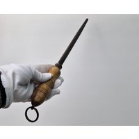 Vintage Wetzstahl/Volk-stahl Wetzmesser Wetzstab Messerschärfer Professionell Küche & Haushalt von Gernewieder