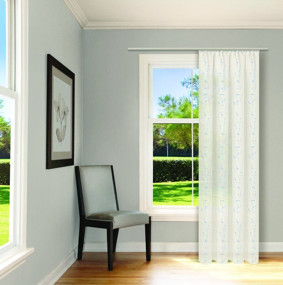 Dekoschal Feel of Nature nebelblau, 140 x 245 cm von Gerster Collection