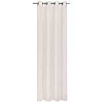 Gerster Gardine "Elena" Ösen 1 Stk. tlg. Ösenschal uni mit Ösen von Gerster