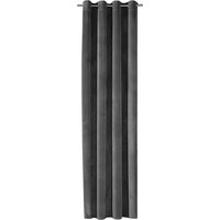 Gerster Gardine "Fenja" Ösen 1 Stk. tlg. Ösenschal aus Samtstoff von Gerster