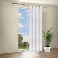 Gerster Gardine "Jana" Schlaufen 1 Stk. tlg. Schlaufenschal "Jana" uni von Gerster