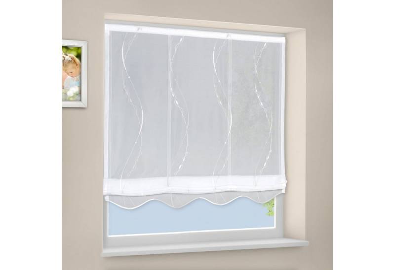 Gerster Raffrollo Gerster Raffrollo mit Technik, bestickt B = 100 x Gerster Raffrollo Gerster Raffrollo mit Technik, bestickt B = 100 x von Gerster