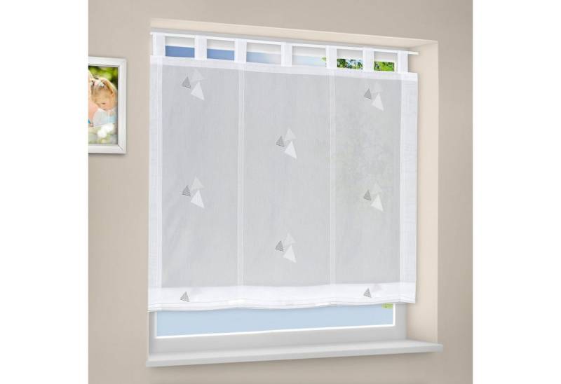 Gerster Raffrollo Gerster Schlaufen-Raffrollo mit Technik, Scherli Gerster Raffrollo Gerster Schlaufen-Raffrollo mit Technik, Scherli von Gerster