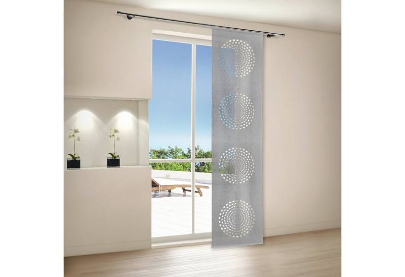 Gerster Vorhang LAURA Moderner Schiebevorhang (1 St), Paneelwagen, transparent von Gerster