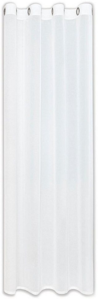 Gerster Vorhang Gisela, Ösen (1 St), transparent, Wirkware, Zeitloser Ösenschal von Gerster