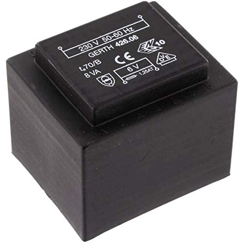 Gerth PTF422402 Printtransformator 1 x 230 V 2 x 12 V/AC 8 VA 333 mA von Gerth