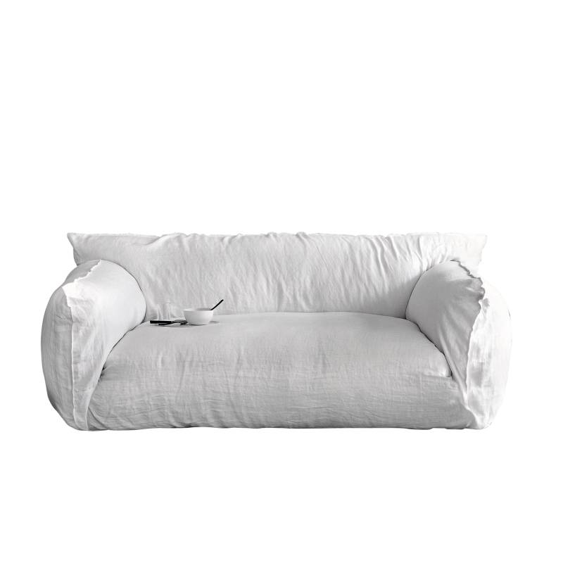 Gervasoni - Nuvola 10  Sofa - weiß/Stoff Lino Bianco von Gervasoni