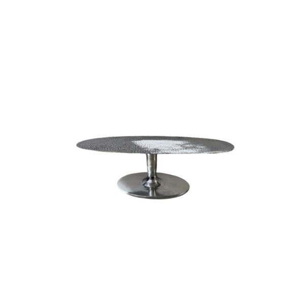 Ovaler Couchtisch Next 148 aus Aluminium von Paola Navone, Gervasoni von Gervasoni