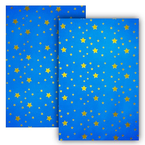 Gesar 2 Blatt 100 x 70 cm Papier Himmel für Krippe - Höchste Qualität, Formbar - Hintergrund - Hergestellt in Italien von Gesar art in progress