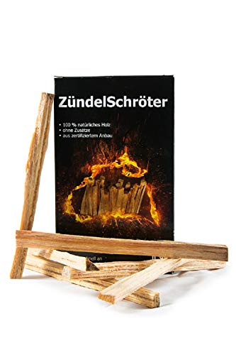 ZündelSchröter Anzündholz Kienspäne organisch 100% natürlich frei v. Chemikalien (900) von Geschenk-Himmel