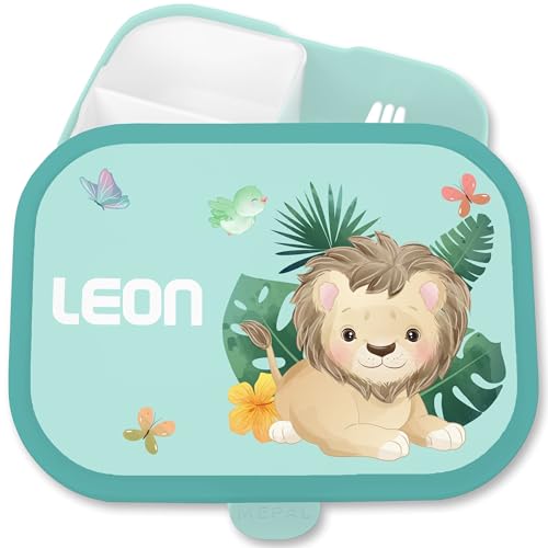 Brotdose Kinder Campus für Mepal - Löwen - Brotbox süßer Löwe Lunchbox König der Tiere Vesperbox Leo I Lion - 750 ml - Türkis - schulkind lunchbox-löwe tier mepal-campus kita fächern tieren Brotdose Kinder Campus für Mepal - Löwen - Brotbox süßer Löwe Lunchbox König der Tiere Vesperbox Leo I Lion - 750 ml - Türkis - schulkind lunchbox-löwe tier mepal-campus kita fächern tieren von Geschenk mit Namen personalisiert by Shirtracer