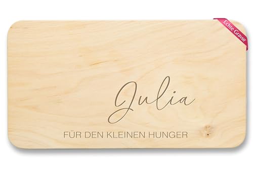 Frühstücksbrettchen Holz Natur - Statement - Für den kleinen Hunger I Zeit Geschenk Pausen Brett I Brotzeitbrett - 22x12 - Holz - brettchen pause geschenkideen küche holzbretter brotzeit Frühstücksbrettchen Holz Natur - Statement - Für den kleinen Hunger I Zeit Geschenk Pausen Brett I Brotzeitbrett - 22x12 - Holz - brettchen pause geschenkideen küche holzbretter brotzeit von Geschenk mit Namen personalisiert by Shirtracer