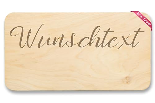 Frühstücksbrettchen Holz Natur - Wunschtext Gravur Personalisiert I Personalisiertes Geschenk - 22x12 - Holz - personalisierte geschenke holzbrettchen zum gravieren selbst gestalten holzgravur Frühstücksbrettchen Holz Natur - Wunschtext Gravur Personalisiert I Personalisiertes Geschenk - 22x12 - Holz - personalisierte geschenke holzbrettchen zum gravieren selbst gestalten holzgravur von Geschenk mit Namen personalisiert by Shirtracer