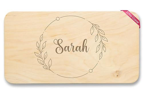 Holz Natur - Name - Geschenk mit Namen personalisiertes Frühstücksbrettchen I - 22x12 - Holz - brettchen personalisieren aus frühstücksbrett schneidebrett bretter holzbrettchen motiv-brettchen Holz Natur - Name - Geschenk mit Namen personalisiertes Frühstücksbrettchen I - 22x12 - Holz - brettchen personalisieren aus frühstücksbrett schneidebrett bretter holzbrettchen motiv-brettchen von Geschenk mit Namen personalisiert by Shirtracer