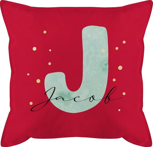 Kissen 50x50 - Anfangsbuchstabe Personalisierbar mit Namen | Geschenk mit Initialen | Initialbuchstabe und Name individuell kombinierbar - 50 x 50 cm - Rot - Buchstaben j namenskissen Buchstabe Kissen 50x50 - Anfangsbuchstabe Personalisierbar mit Namen | Geschenk mit Initialen | Initialbuchstabe und Name individuell kombinierbar - 50 x 50 cm - Rot - Buchstaben j namenskissen Buchstabe von Geschenk mit Namen personalisiert by Shirtracer