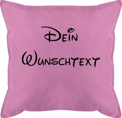 Kissen 50x50 - Aufdruck selbst gestalten - Wunschtext I Geschenk mit eigenem Text personalisiert - 50 x 50 cm - Pink - namens Geschenke muttertagskissen personalisierte Name schmusekissen Kissen 50x50 - Aufdruck selbst gestalten - Wunschtext I Geschenk mit eigenem Text personalisiert - 50 x 50 cm - Pink - namens Geschenke muttertagskissen personalisierte Name schmusekissen von Geschenk mit Namen personalisiert by Shirtracer