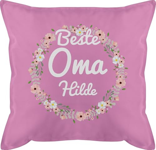 Kissen 50x50 - Großmutter - Beste Oma I Geschenk Ideen Omas I Geschenkideen Weihnachten I Geburtstag - 50 x 50 cm - Pink - Geschenke für omi personalisiertes Grandma personalisierte omis Kissen 50x50 - Großmutter - Beste Oma I Geschenk Ideen Omas I Geschenkideen Weihnachten I Geburtstag - 50 x 50 cm - Pink - Geschenke für omi personalisiertes Grandma personalisierte omis von Geschenk mit Namen personalisiert by Shirtracer
