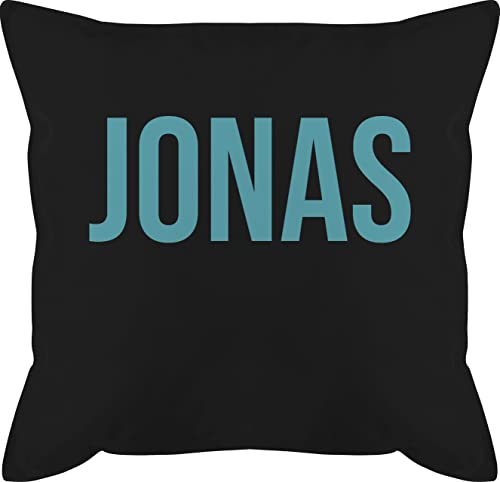 Kissen 50x50 - Mädchen - Dein Name in Bunt - 50 x 50 cm - Schwarz - Kinder personalisiertes für personalisierte bezug sofakissen Text eigenem männerkissen füllung Couch von Geschenk mit Namen personalisiert by Shirtracer