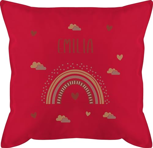 Kissen 50x50 - Rainbow Regenbogen Farbenbogen - 50 x 50 cm - Rot - personalisierte sitzpolster Name bezug personalisiertes und Kissen 50x50 - Rainbow Regenbogen Farbenbogen - 50 x 50 cm - Rot - personalisierte sitzpolster Name bezug personalisiertes und von Geschenk mit Namen personalisiert by Shirtracer