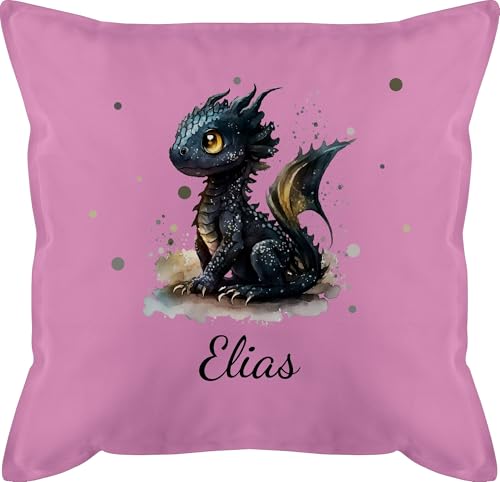 Kissen 50x50 - Süßer Kleiner Drache mit Namen I Nachtdrache I Dragon I Drachen I Drachenzähmen - 50 x 50 cm - Pink - Dragons Pillows drachenmotiv zähmen und Name personalisierte Toothless Kissen 50x50 - Süßer Kleiner Drache mit Namen I Nachtdrache I Dragon I Drachen I Drachenzähmen - 50 x 50 cm - Pink - Dragons Pillows drachenmotiv zähmen und Name personalisierte Toothless von Geschenk mit Namen personalisiert by Shirtracer