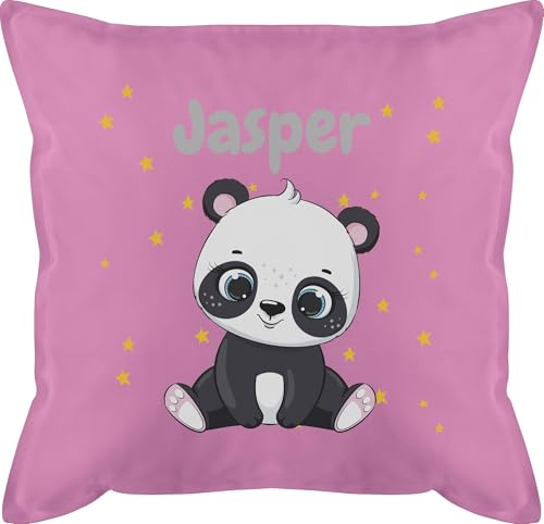 Kissen 50x50 - Süßer Panda Pandabär Pandabären - 50 x 50 cm - Pink - pandabären Name bär Kindergarten personalisierte personalisierter Personal Kinder Kissen 50x50 - Süßer Panda Pandabär Pandabären - 50 x 50 cm - Pink - pandabären Name bär Kindergarten personalisierte personalisierter Personal Kinder von Geschenk mit Namen personalisiert by Shirtracer