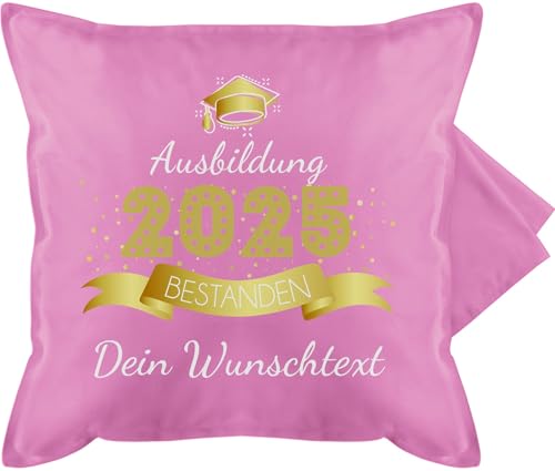 Kissenbezug - Ausbildung bestanden 2025 | Ausbildung Bestanden Geschenk | Geschenk Bestandene Ausbildung | Geschenk Abschluss Ausbildung - 50 x 50 cm - Pink - zur bestandenen abschlussprüfung Kissenbezug - Ausbildung bestanden 2025 | Ausbildung Bestanden Geschenk | Geschenk Bestandene Ausbildung | Geschenk Abschluss Ausbildung - 50 x 50 cm - Pink - zur bestandenen abschlussprüfung von Geschenk mit Namen personalisiert by Shirtracer