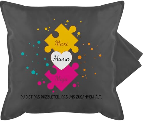 Kissenbezug - Geschenk für Mama von 2 Kindern I Geschwister Geschenk für Mama Muttertag I Muttertagsgeschenk personalisiert von Zwei Söhnen für Mama I Geschenk von 2 Töchtern an Mutter I Kissenbezug - Geschenk für Mama von 2 Kindern I Geschwister Geschenk für Mama Muttertag I Muttertagsgeschenk personalisiert von Zwei Söhnen für Mama I Geschenk von 2 Töchtern an Mutter I von Geschenk mit Namen personalisiert by Shirtracer