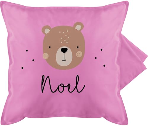 Kissenbezug - Süßer Bär I Bären I Bärenmotiv I Bear - 50 x 50 cm - Pink - Teddy Name kissenhülle bärchen Tier kissenbezüge teddybär Tiere personalisierte personalisierter Geschenke und Kind Kissenbezug - Süßer Bär I Bären I Bärenmotiv I Bear - 50 x 50 cm - Pink - Teddy Name kissenhülle bärchen Tier kissenbezüge teddybär Tiere personalisierte personalisierter Geschenke und Kind von Geschenk mit Namen personalisiert by Shirtracer