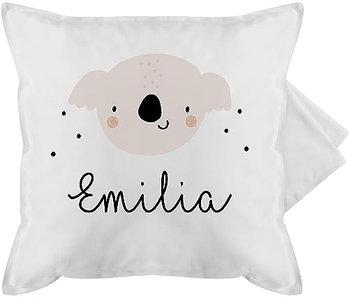 Kissenbezug - Süßer Koalabär Koala Koalas - 50 x 50 cm - Weiß - Geschenke kuschelkissen kissenhülle Kissenbezug - Süßer Koalabär Koala Koalas - 50 x 50 cm - Weiß - Geschenke kuschelkissen kissenhülle von Geschenk mit Namen personalisiert by Shirtracer