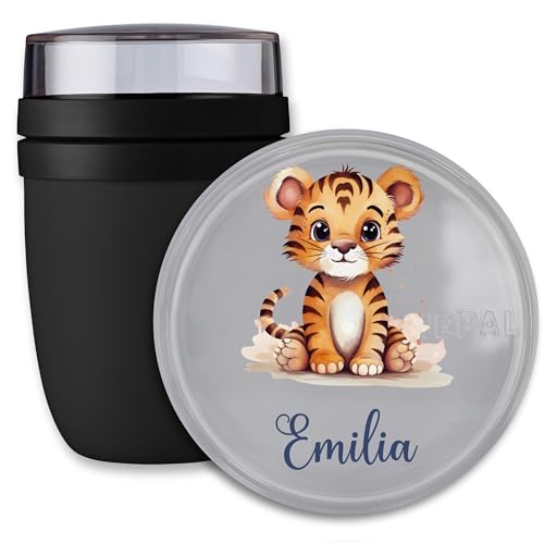 Lunchpot Kinder Müslibecher to go Joghurtbecher für Mepal Ellipse - Einschulung Geschenk süßer Tiger mit Name Geschenk Schulkind Tigerbaby Geschenke Kitastart I Schulanfänger I Schulbeginn I Lunchpot Kinder Müslibecher to go Joghurtbecher für Mepal Ellipse - Einschulung Geschenk süßer Tiger mit Name Geschenk Schulkind Tigerbaby Geschenke Kitastart I Schulanfänger I Schulbeginn I von Geschenk mit Namen personalisiert by Shirtracer
