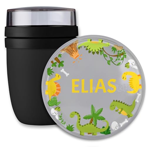 Lunchpot Kinder Müslibecher to go Joghurtbecher für Mepal Ellipse - Schulkind Geschenk Dinosaurier mit Name Geschenk Einschulung Dinos Geschenke Kitastart Dino I Dinosaurus I Dinofan I Schulanfang I Lunchpot Kinder Müslibecher to go Joghurtbecher für Mepal Ellipse - Schulkind Geschenk Dinosaurier mit Name Geschenk Einschulung Dinos Geschenke Kitastart Dino I Dinosaurus I Dinofan I Schulanfang I von Geschenk mit Namen personalisiert by Shirtracer