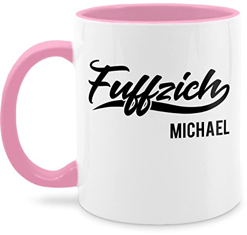 Tasse Tassen 325ml - 50. Geburtstag - Fuffzich - Lettering mit Name - 325 ml - Rosa - kaffeetasse mann geburtstagstasse 50 fünfzig zum haferl personalisierte mugs for 50th birthday fünfzigsten Tasse Tassen 325ml - 50. Geburtstag - Fuffzich - Lettering mit Name - 325 ml - Rosa - kaffeetasse mann geburtstagstasse 50 fünfzig zum haferl personalisierte mugs for 50th birthday fünfzigsten von Geschenk mit Namen personalisiert by Shirtracer