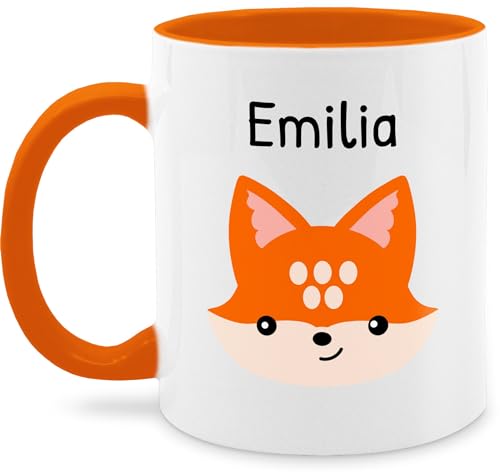 Tasse Tassen 325ml - Süßer schlauer Fuchs - 325 ml - Orange - personalisierte fuchsmotiv +mit+fuchs name kaffeetasse motiv personalisieren kinder füchse kita füchsen kindergarten füchslein Tasse Tassen 325ml - Süßer schlauer Fuchs - 325 ml - Orange - personalisierte fuchsmotiv +mit+fuchs name kaffeetasse motiv personalisieren kinder füchse kita füchsen kindergarten füchslein von Geschenk mit Namen personalisiert by Shirtracer