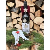 Flaschenanhänger Weinflasche Flaschenanhänger Weinflasche von GeschenkArt