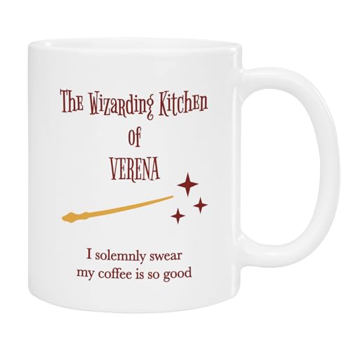 Tasse personalisiert | I Solemnly Swear | Harry Geschenk für Männer | Valentinstaggeschenke für sie | Potter Geschenke Erwachsene Frauen | Kaffeebecher 330ml | Fanartikel Merch Merchandise von Geschenke 24