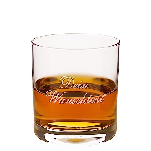 Personalisiertes Whiskyglas mit Gravur | Spülmaschinenfest Graviert | 310ml Tumbler | Wunschtext | Whiskey Geschenke für Männer | Whisky Zubehör | Originelle Geschenkidee zu Weihnachten von Geschenke 24