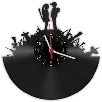 Vinyl Schallplatten Wanduhr - Banksy Children Of War Vinyl Schallplatten Wanduhr - Banksy Children Of War von GeschenkeKreation
