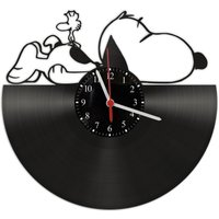 Vinyl Schallplatten Wanduhr - Hund von GeschenkeKreation