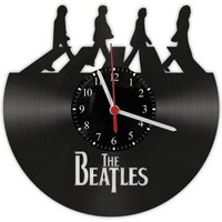 Vinyl Schallplatten Wanduhr - The Beatles Musik von GeschenkeKreation